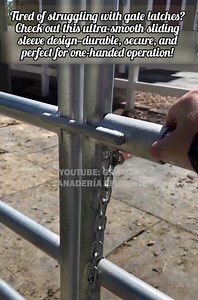 Clever Sliding Gate Latch Design for Your Farm