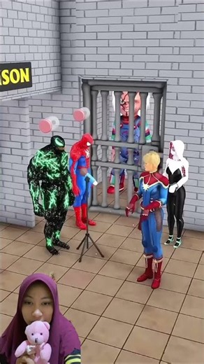 Help Spider-Man save his bestie #shorts #funnydub #funnycinema #viral #fyp