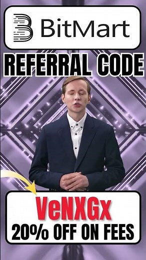 BitMart Referral Id ''VeNXGx'' Get 20% Off On Trading Fees