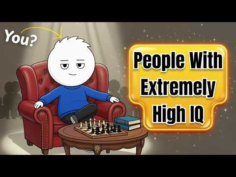 Psychology of Extremely High IQ People (10 Weird Habits You Didn't Expect) #easymindpsychology