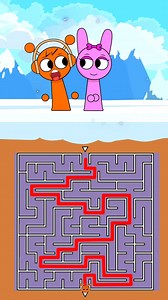 Calling all Incredibox fans ! 👋 Don't miss out on our latest MAZE CHALLENGE with Pinki, Oren, and Black Incredibox Sprunki ! | Toon Challengers