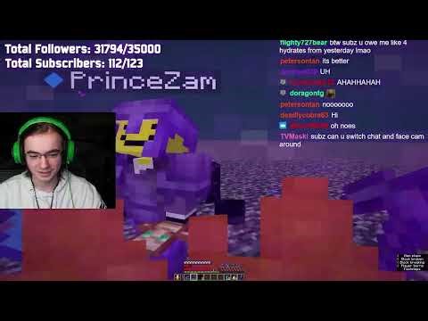 Princezam Jumps Subz on Lifesteal SMP