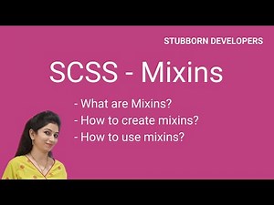 Mixins in SCSS in Hindi 2021