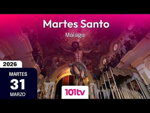 🔴 En directo | Martes Santo en Málaga | Semana Santa 2026 | Parte 1