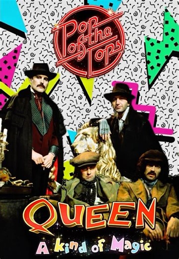 POP OF THE TOPS : Queen "A Kind of Magic" 40th Anniversary #queen #freddiemercury #akindofmagic
