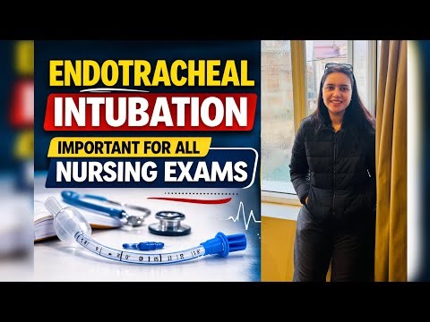 ET Tube Complete Guide for Nurses | Intubation, Cuff, Care & Important #norcet PYQs