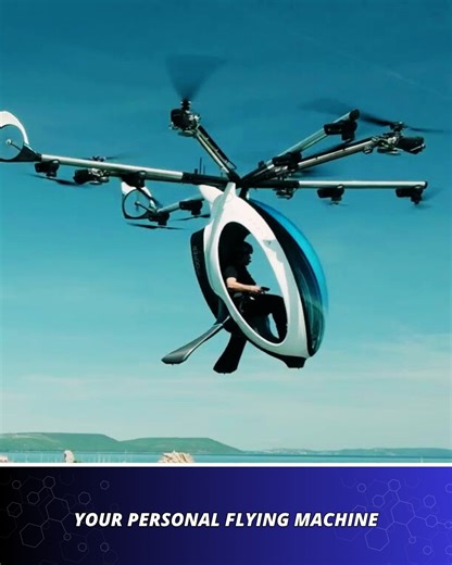 410K views · 5.9K reactions | No pilot’s license. No runway. Just hop in and take off. This hybrid-electric flying machine is changing the game for solo flyers. | Startup Selfie | Facebook