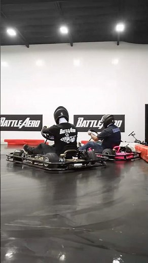 Book a drift kart session with your friend! #driftkart #battleaero #tokyodrift
