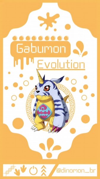 Digimon Gabumon Evolution Line Overview