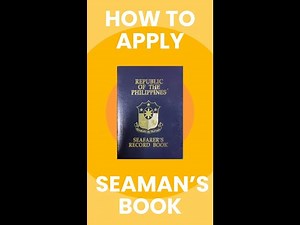 Seaman's Book: How to apply for Seaman's Book (SRB) in the Philippines Full Guide 2025