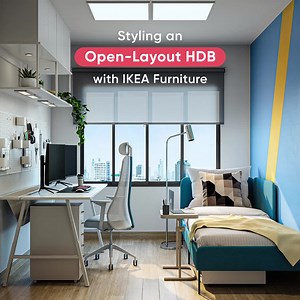 4.7K views | Not sure how to make the most of your open-layout apartment? Click to read our article for simple tips on how you can practise clever design using furniture from IKEA—and make the most of your space! | Livspace | Facebook