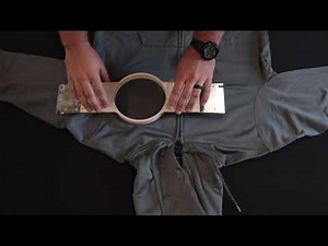 5-Hooping a Garment SWF MAS-12 Embroidery Machine Tutorial