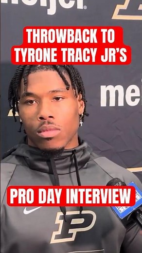Throwback To Tyrone Tracy Jr's Pro Day👀🔥