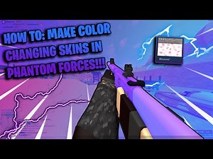 *EVERY* COLOR CHANGING SKIN IN THE GAME + THE BEST COLOR COMBINATIONS | Phantom Forces