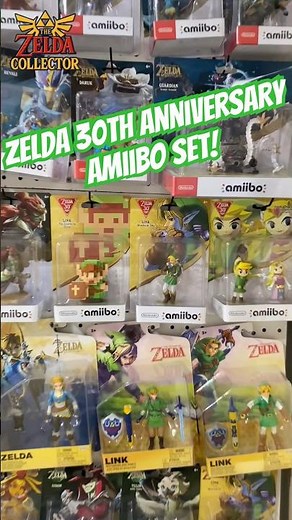 Legend of Zelda 30th Anniversary Amiibo Set!