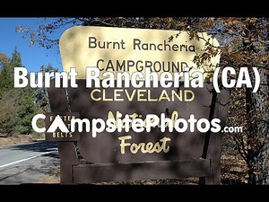 Burnt Rancheria Campground, Cleveland National Forest, California
