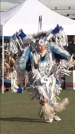 Supaman, A Native-American Rapper Dances at Pow Wow in L.A. #shorts #tradionaldance