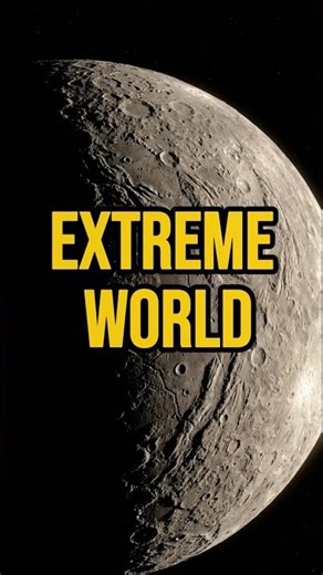 How Mercury Survives Extreme Heat and Cold #Mercury, #SolarSystem, #Astronomy, #planetaryscience