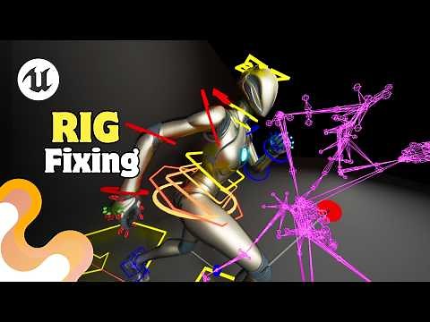 Easy Rig Fix in Unreal Engine 5 | Skeletal Mesh Editing (Root Bone)