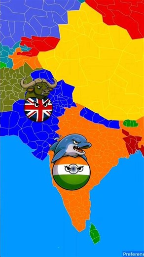 अखंड भारत शेर हैं #shorts #countryballs #trending