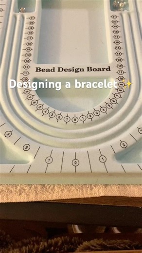 Designing a bracelet from scratch. ✨