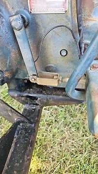How to adjust Kubota L series tractor clutch pedal linkage.