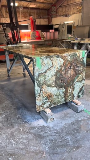 2K reactions · 78 shares | Desert Canyon Waterfall Kitchen Install . . . . . . . @arizonatile @grabo.tools @parkindustriesusa @flexpowertoolsna @luxxedesignstudio . . . . . . . #granite #waterfall #desertcanyon #newkitchen #reel | Unique Granite & Marble, inc | Facebook