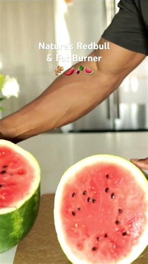 Nature’s Redbull and Fat Burner - Ginger Cayenne Beet Root and Watermelon #recipe #healthy