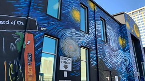 Artist offers update on downtown library mural