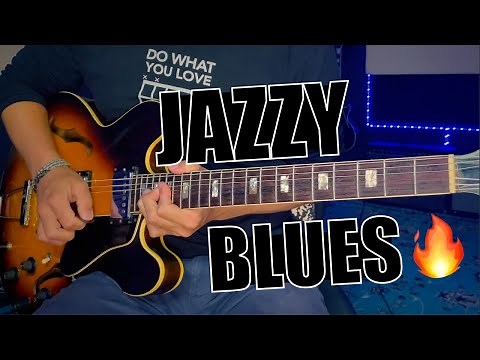 Slow Jazzy Blues Jam | Sexy Guitar Backing Track (A)