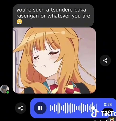 It's Not Like I Like You! | Tsundere Anime Singing
