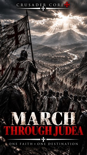 March Through Judea | One Faith, One Destination | Crusader Core