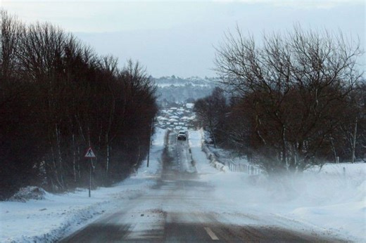 Snow and ice warnings issued as cold health alert comes into force
