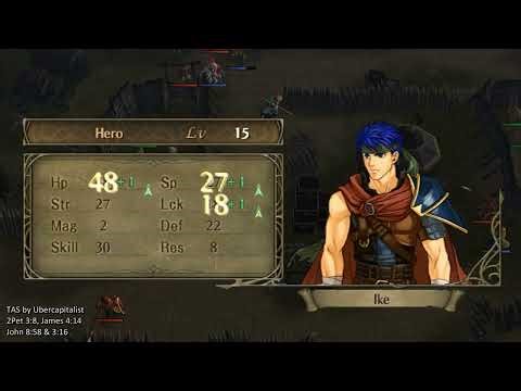 [TAS] FE10 Hard Mode Ch 3-3 in 4T & 5:36, Fire Emblem: Radiant Dawn (FE:RD), 1080P60