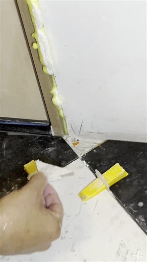 5.2K views · 29 reactions | This week’s tile tip is one that makes you go, “why didn’t I think of that?” Instead of struggling with your fingers, wedges are the perfect tool for getting small pieces of tile in place. Got your own wedge trick? Let’s hear it   A Blank Canvas | QEP Co Inc | Facebook