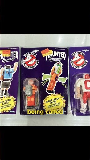 Classic Real Ghostbusters Action Figures