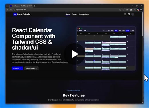 That React library is quite strong 📅. It gives you complete control over the user interface while letting you design complicated calendar components. You can schedule resources, view numerous… | Kisalay Srivastava