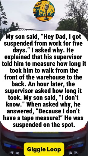 Suspended From Work Over A Simple Measurement#funny #joke #humor