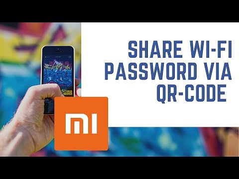 How to Share Wi-Fi password via QR-Code [Xiaomi, Redmi]