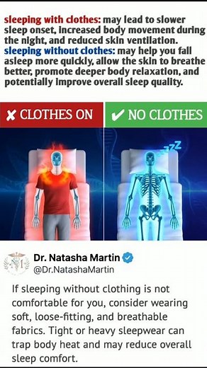 Sleeping With Clothes vs No Clothes | What Happens Inside Your Body #facts #health #gym