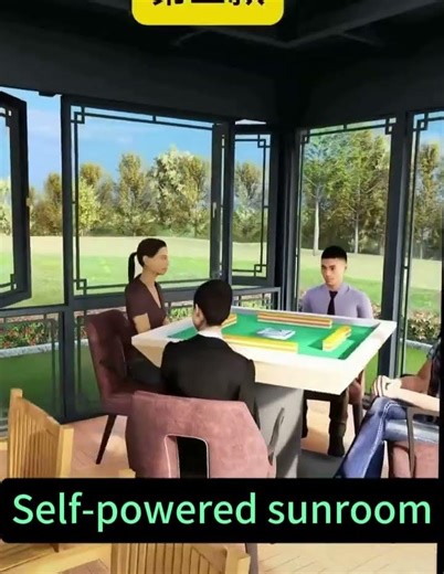 2026 SolarPowered Sunrooms 6 Designs China Factory Direct Sale Free Custom Design | Office Tea Time