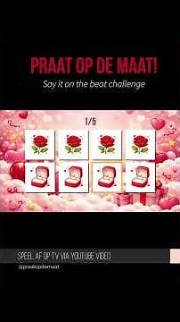 Say it on the Beat | LEVEL 1–2 | Praat op de Maat (NL) #challenge