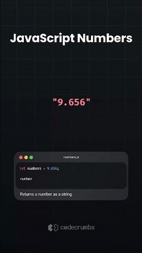 Do you know these JavaScript number methods - #javascript #coding #programming