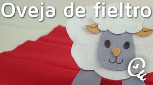 ¿En casa soléis hacer manualidades en familia? ¿Qué os parece elaborar animales con fieltro? ¡Empecemos por una oveja!