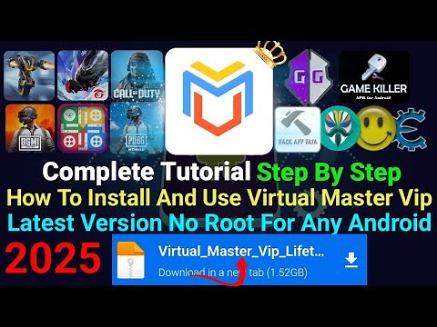 How To Install And Use Virtual Master No Root For Any Android Device || 2025