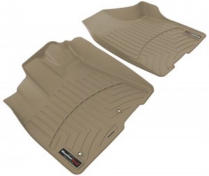 WeatherTech Front Auto Floor Mats - Tan WeatherTech Floor Mats WT453001