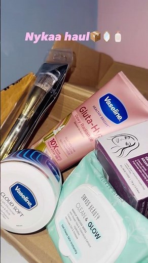 Nykaa haul #review #ytshorts #makeup #houl #unboxing #skincare #shoopingvlog #nykaa #viral #explore