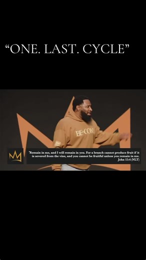 I don’t want a last cycle…I want a lasting one. That only comes from staying connected to God!! #fyp #fypシ #fypシ゚viral #2026 @Pastormikejr