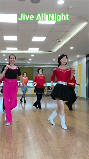 Jive All Night-Line Dance/Beginner/이미남 댄스스쿨/대한컨트리댄스협회 인천서구지부장