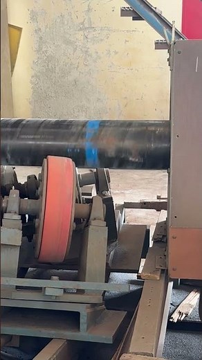 Effortless Pipe Movement with Rolling Conveyors #oil and #gas #conveyor #pipe #ytshorts